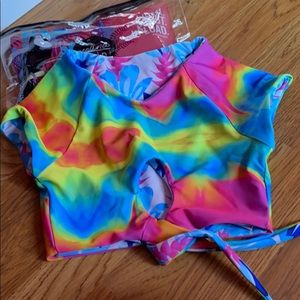 NWT trippy hippy top